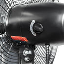 Tornado 24" High Velocity Metal Stationary Non-Oscillating Pedestal Fan - 7600 CFM - UL