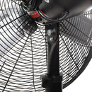 Tornado 24" High Velocity Metal Stationary Non-Oscillating Pedestal Fan - 7600 CFM - UL