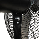 Tornado 24" High Velocity Metal Stationary Non-Oscillating Pedestal Fan - 7600 CFM - UL