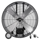 Tornado 42" High Velocity Metal Blower Drum Fan - Belt Drive - 17600 CFM - ETL