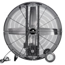 Tornado 48" High Velocity Metal Blower Drum Fan - Belt Drive - 19500 CFM - ETL