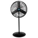 Tornado 24" Outdoor Rated IPX4 Water Resistant Metal Oscillating Pedestal Fan - 7600 CFM - UL