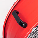 Tornado 24" High Velocity Metal Portable Tilt Blower Drum Fan - Red Wide Version - 8800 CFM - UL