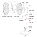 Bolt of HI-FAN-24PF-1P