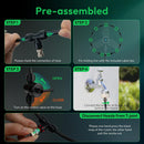 Tornado 20’’ Misting Kit for Cooling Outdoor, Portable Fan Misters for Outside Patio Fan, Water Mister system for Party/Porch/Garden