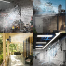 Tornado 24 Inch High Velocity Oscillating Wall Mount Fan with Pre-Installed Misting Kit