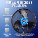 Tornado 20 Inch High Velocity Metal Oscillating Pedestal Fan Water-Resistant