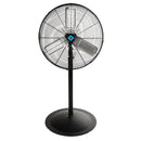 Tornado 24" High Velocity Metal Oscillating Pedestal Fan - 7600 CFM - UL