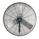 Tornado 30 Inch Pro Series High Velocity Oscillating Wall Mount Fan For Commercial, Industrial Use 3 Speed 8850 CFM 6.6 FT Cord UL Safety Listed