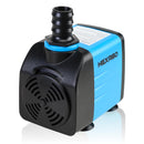 Hexago 400 GPH Submersible Pump – Ultra-Quiet Water Fountain Pump with 8FT High Lift, 6FT Power Cord, 3 Nozzles, Durable Water Pump for Aquarium, Statuary, Hydroponics, Fish Tank and Pond Fountains