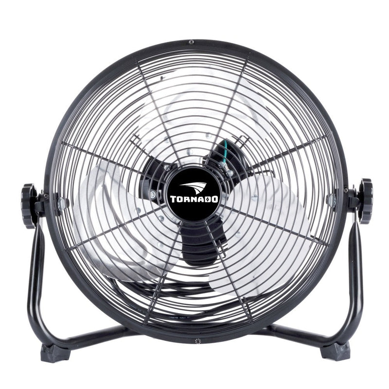 Tornado 12" High Velocity Metal Wall Fan - 1650 CFM - ETL