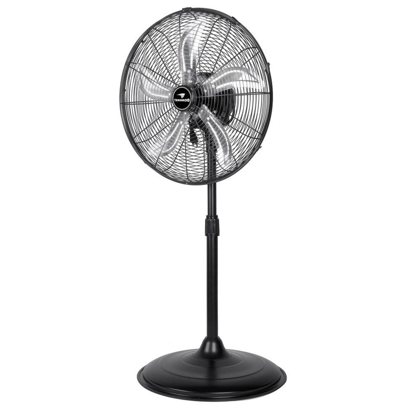 Tornado 20" High Velocity Metal Oscillating Pedestal Fan - 5000 CFM - UL