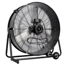 Tornado 30" High Velocity Metal Portable Tilt Blower Drum Fan - 9100 CFM - UL
