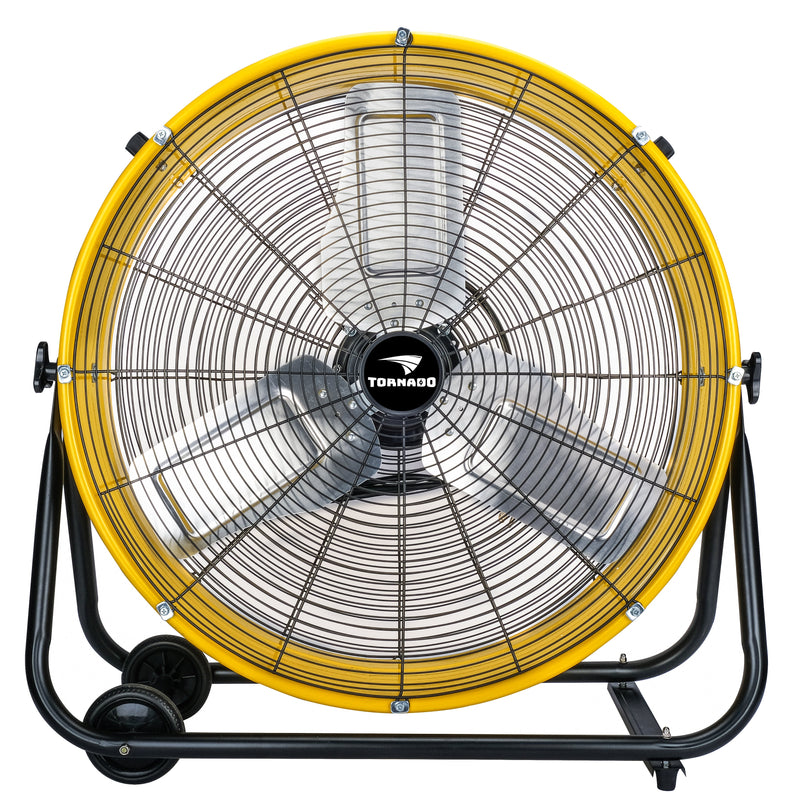 Tornado 24" High Velocity Metal Portable Tilt Blower Drum Fan