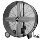 Tornado 48" High Velocity Metal Blower Drum Fan - Belt Drive - 19500 CFM - ETL