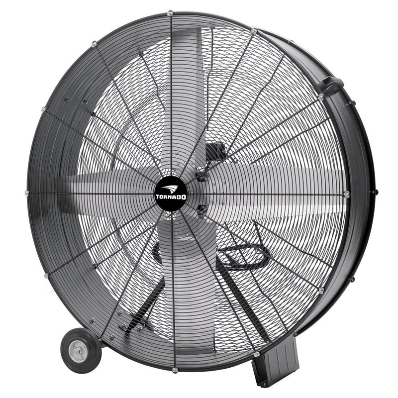 Tornado 42" High Velocity Metal Blower Drum Fan - Direct Drive - 16800 CFM - UL