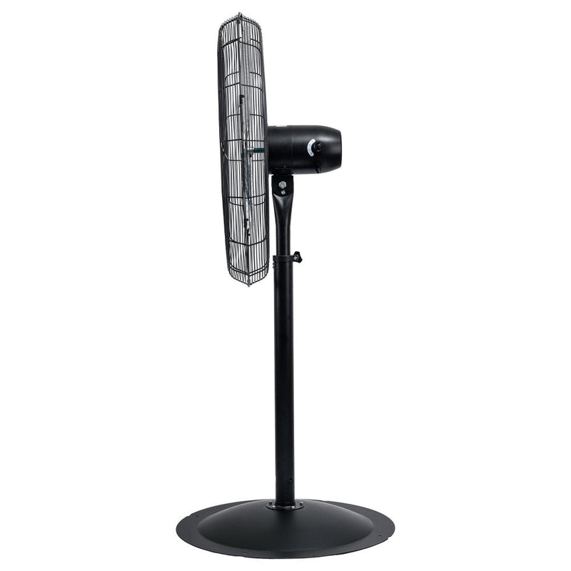 Tornado 30" High Velocity Metal Stationary Non-Oscillating Pedestal Fan - 8850 CFM - UL