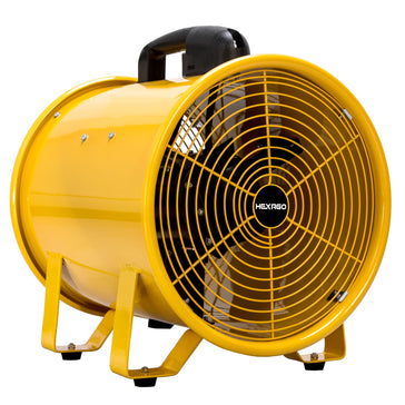 Hexago  12'' Portable Ventilation Blower Fan - 1650 CFM - ETL