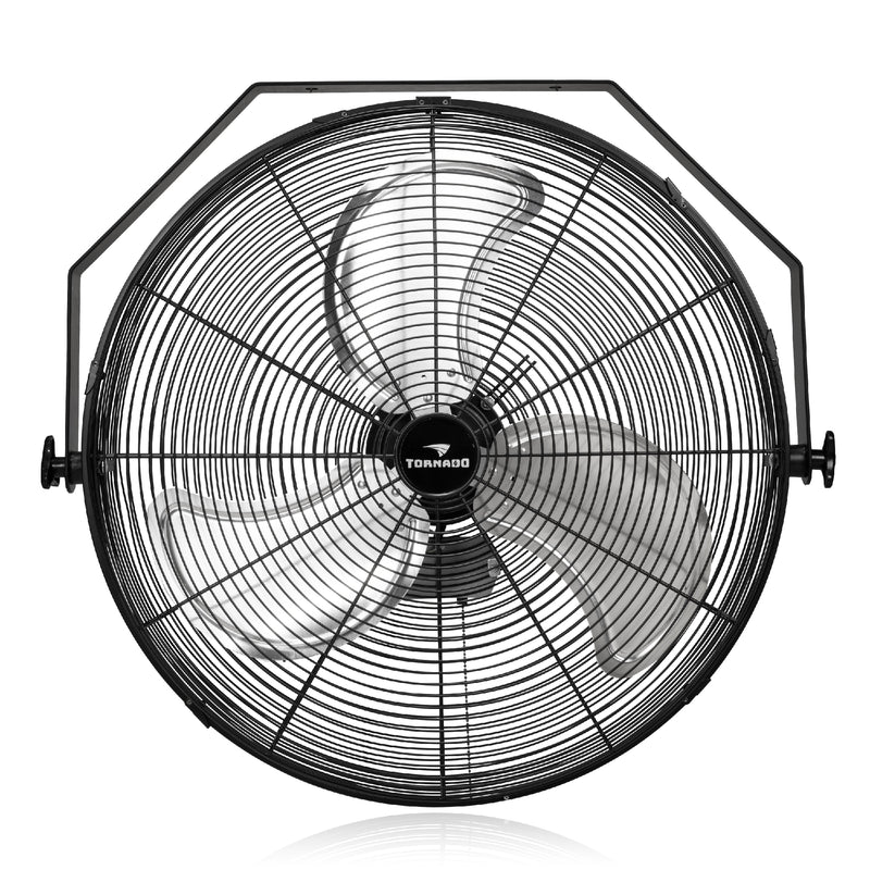 Tornado 24" High Velocity Metal Wall Fan - 7700 CFM – UL