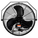Tornado 24" Outdoor Rated IPX4 Water Resistant High Velocity Metal Wall Fan - 7700 CFM - UL