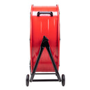 Tornado 24" High Velocity Metal Portable Tilt Blower Drum Fan - Red Wide Version - 8800 CFM - UL