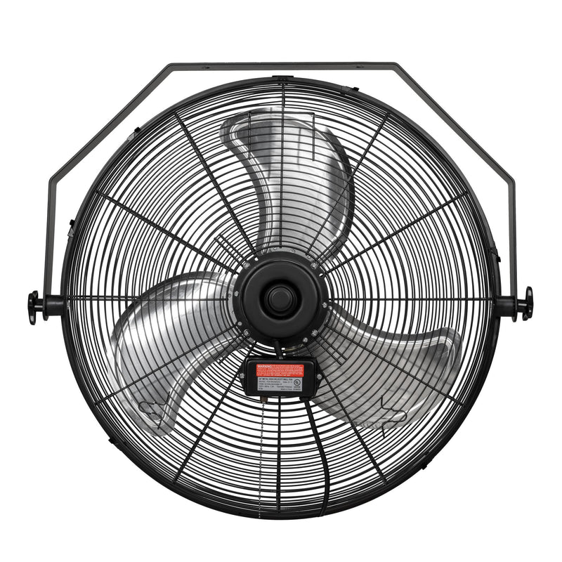 Tornado 24" High Velocity Metal Wall Fan - 7700 CFM – UL