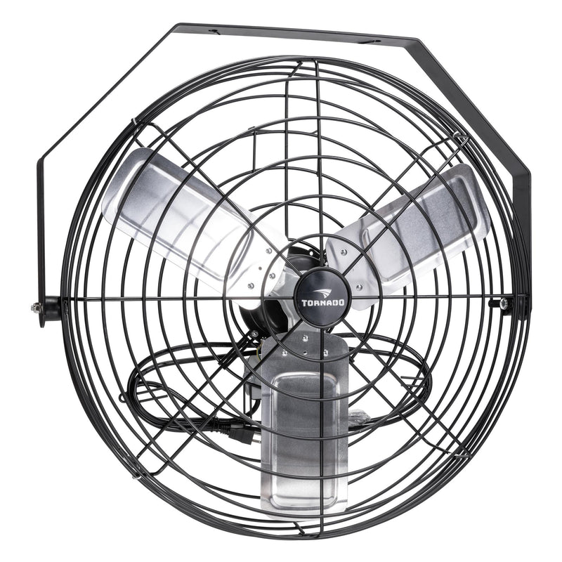 Tornado 24'' Poultry Farm Circulation Metal Stir Fan - 7700 CFM - UL