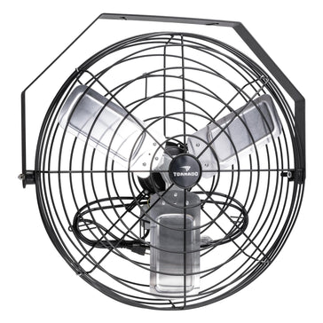 Tornado 24'' Poultry Farm Circulation Metal Stir Fan - 7700 CFM - UL